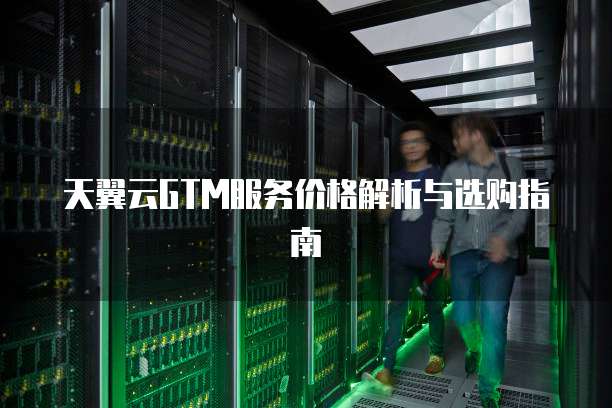 天翼云GTM服务价格解析与选购指南