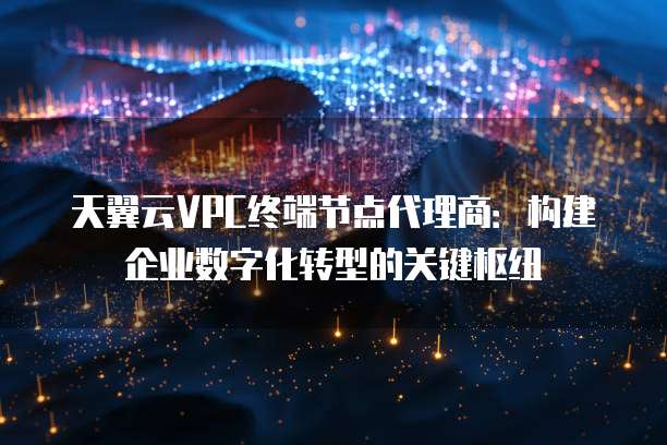 天翼云VPC终端节点代理商：构建企业数字化转型的关键枢纽