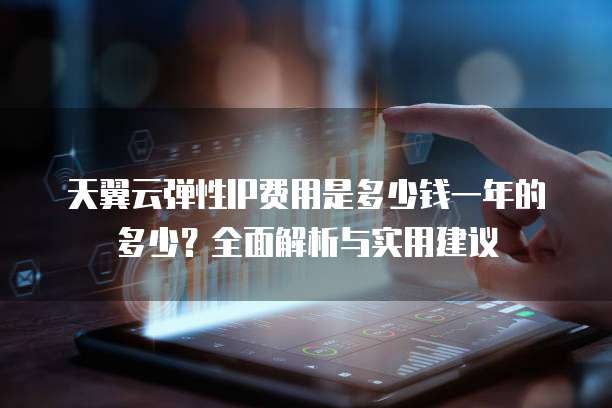 天翼云弹性IP费用是多少钱一年的多少?全面解析与实用建议