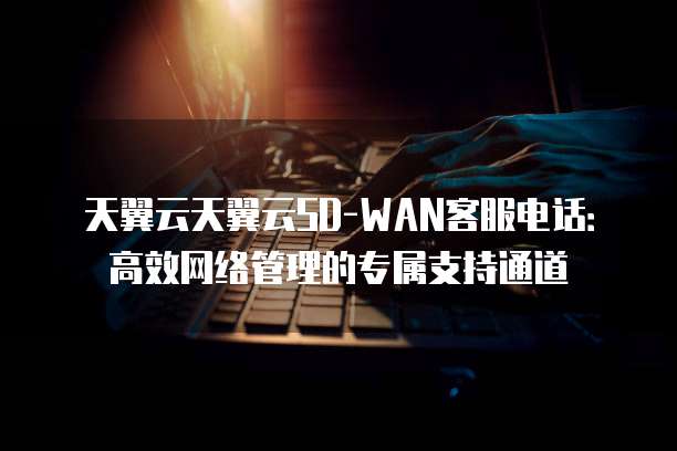 天翼云天翼云SD-WAN客服电话：高效网络管理的专属支持通道