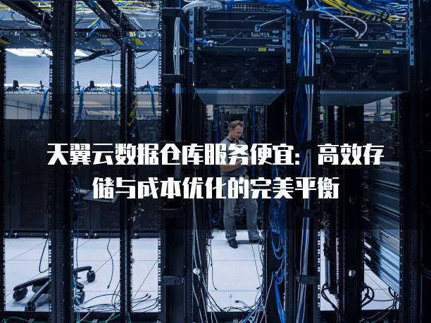 天翼云数据仓库服务便宜:高效存储与成本优化的完美平衡