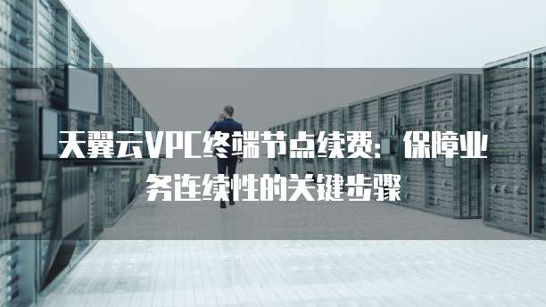 天翼云VPC终端节点续费:保障业务连续性的关键步骤