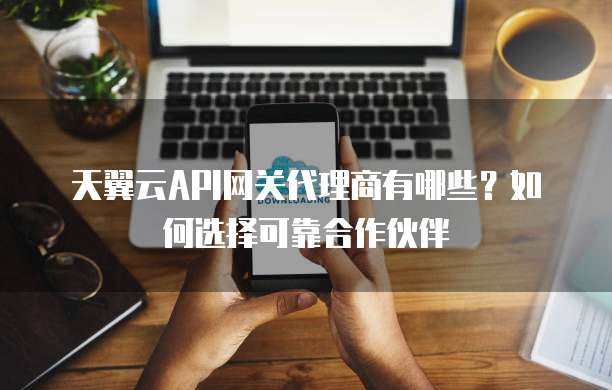 天翼云API网关代理商有哪些?如何选择可靠合作伙伴