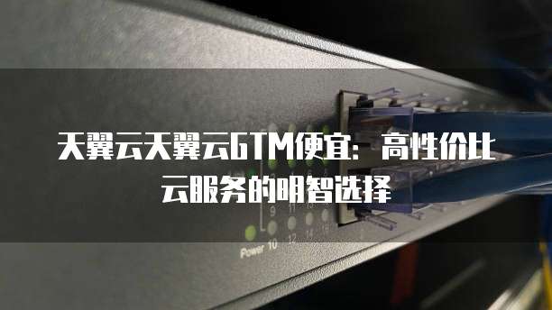 天翼云天翼云GTM便宜：高性价比云服务的明智选择