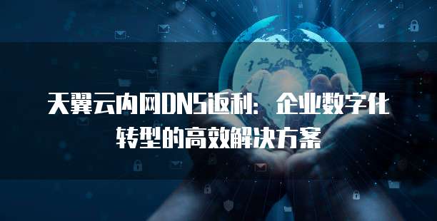 天翼云内网DNS返利:企业数字化转型的高效解决方案