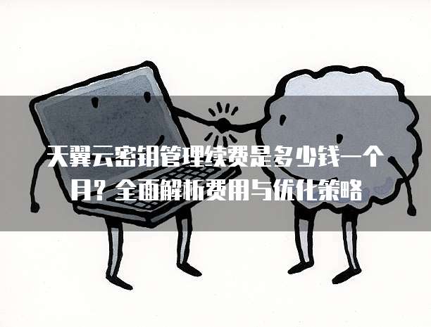 天翼云密钥管理续费是多少钱一个月?全面解析费用与优化策略