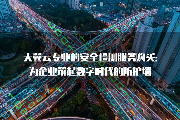 天翼云专业的安全检测服务购买:为企业筑起数字时代的防护墙