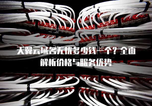 天翼云域名无忧多少钱一个?全面解析价格与服务优势