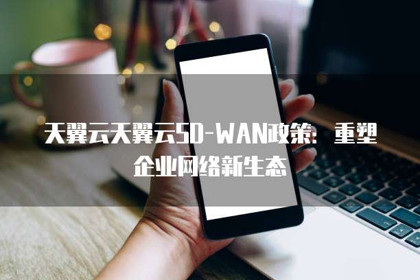 天翼云天翼云SD-WAN政策:重塑企业网络新生态