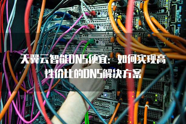 天翼云智能DNS便宜：如何实现高性价比的DNS解决方案