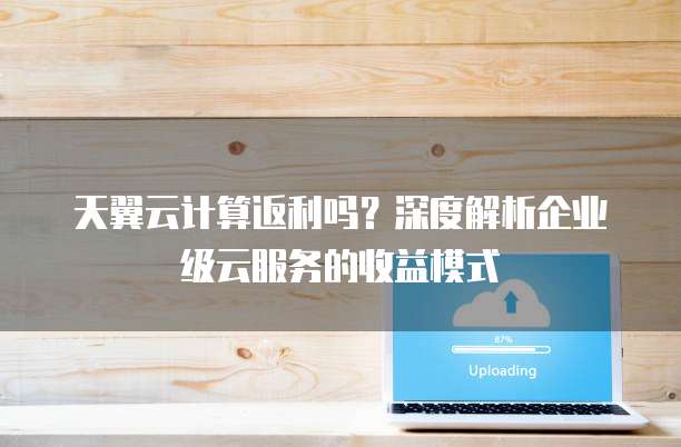 天翼云计算返利吗?深度解析企业级云服务的收益模式