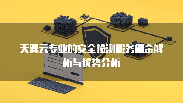 天翼云专业的安全检测服务佣金解析与优势分析