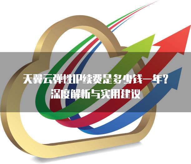天翼云弹性IP续费是多少钱一年?深度解析与实用建议