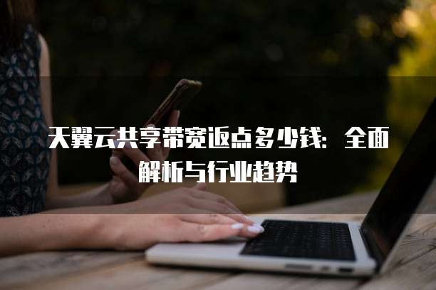 天翼云共享带宽返点多少钱:全面解析与行业趋势