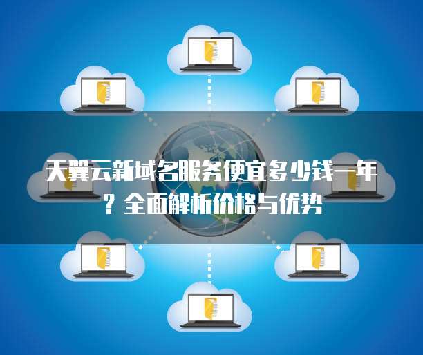 天翼云新域名服务便宜多少钱一年?全面解析价格与优势