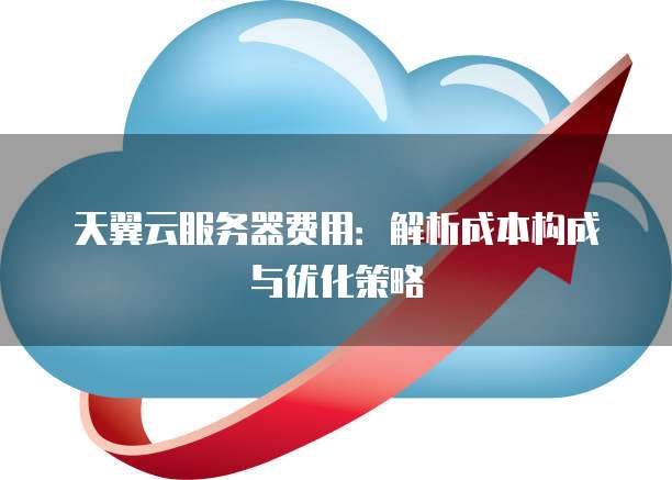 天翼云服务器费用：解析成本构成与优化策略