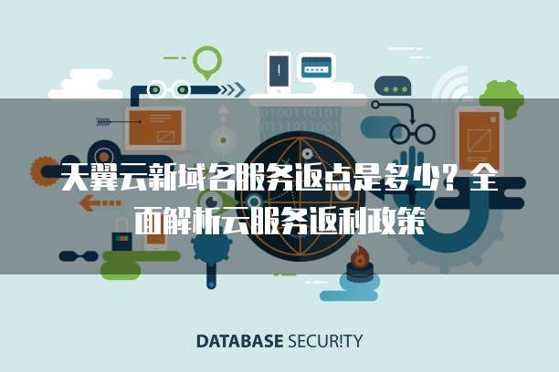 天翼云新域名服务返点是多少?全面解析云服务返利政策