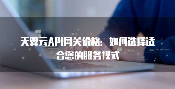 天翼云API网关价格:如何选择适合您的服务模式