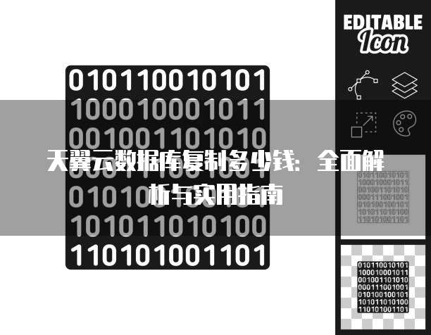 天翼云数据库复制多少钱:全面解析与实用指南