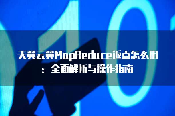 天翼云翼MapReduce返点怎么用：全面解析与操作指南