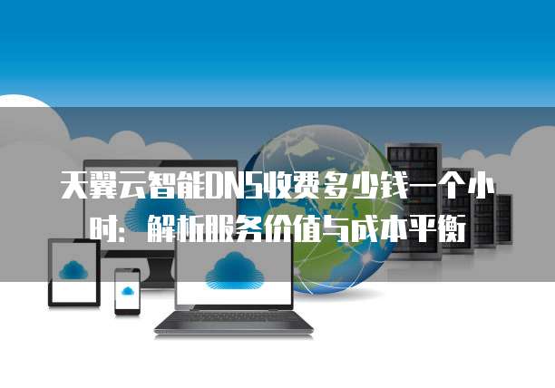 天翼云智能DNS收费多少钱一个小时:解析服务价值与成本平衡