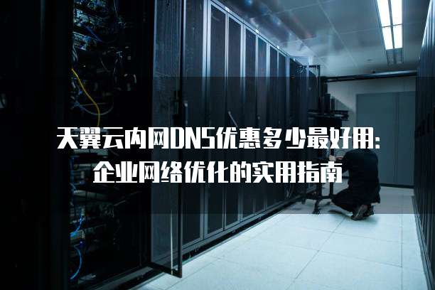 天翼云内网DNS优惠多少最好用:企业网络优化的实用指南