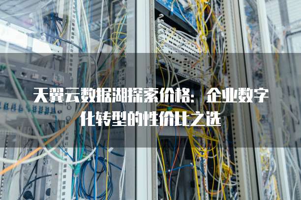 天翼云数据湖探索价格：企业数字化转型的性价比之选