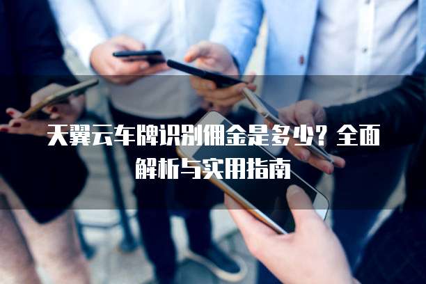 天翼云车牌识别佣金是多少？全面解析与实用指南