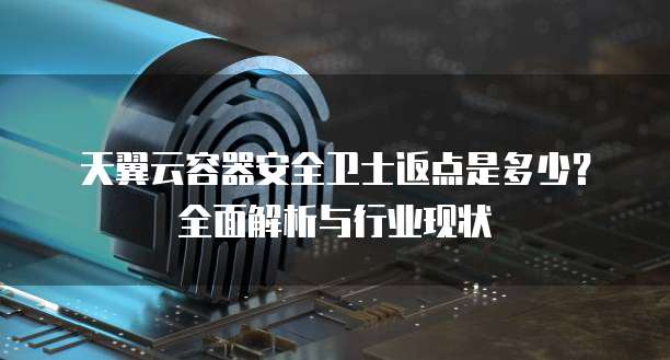 天翼云容器安全卫士返点是多少?全面解析与行业现状