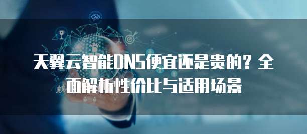 天翼云智能DNS便宜还是贵的？全面解析性价比与适用场景