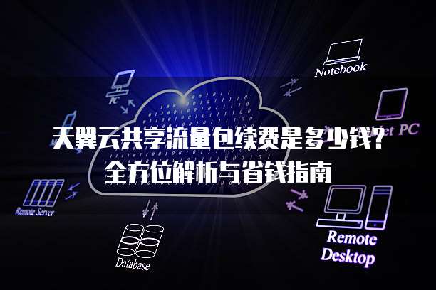 天翼云共享流量包续费是多少钱？全方位解析与省钱指南