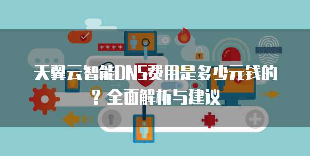 天翼云智能DNS费用是多少元钱的?全面解析与建议
