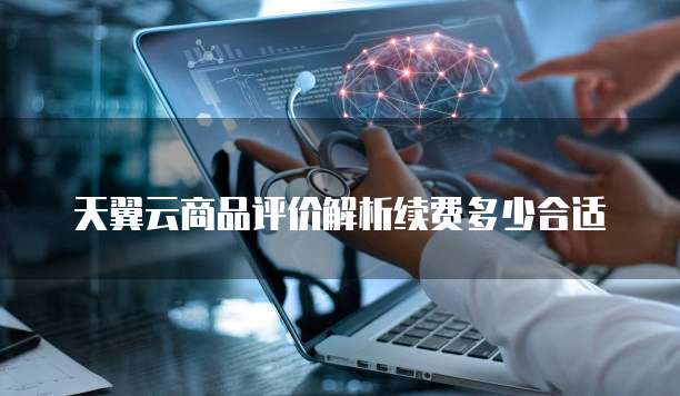 天翼云商品评价解析续费多少合适