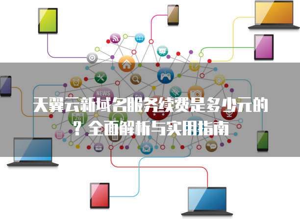 天翼云新域名服务续费是多少元的?全面解析与实用指南