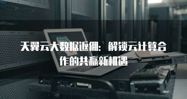 天翼云大数据返佣:解锁云计算合作的共赢新机遇