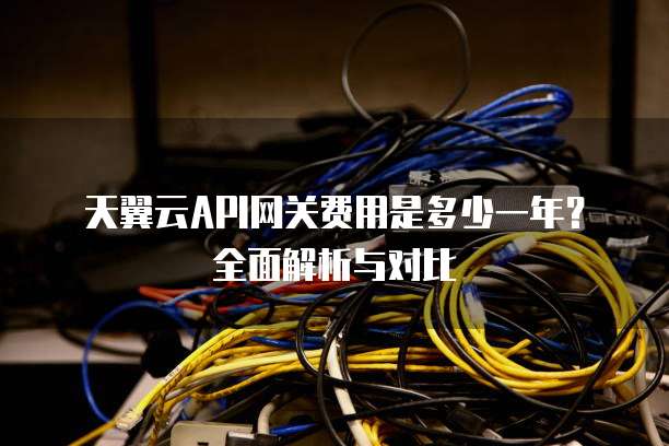 天翼云API网关费用是多少一年?全面解析与对比
