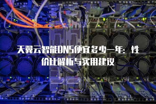 天翼云智能DNS便宜多少一年:性价比解析与实用建议