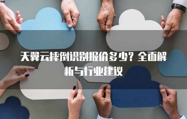 天翼云摔倒识别报价多少？全面解析与行业建议