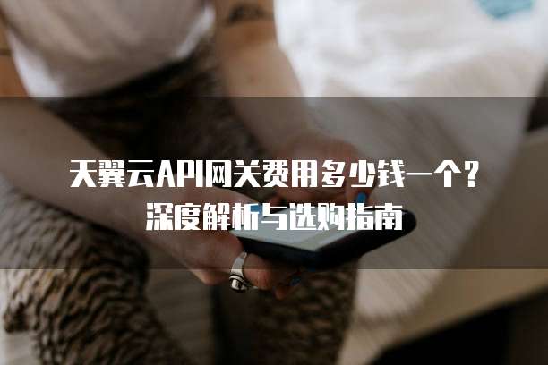 天翼云API网关费用多少钱一个?深度解析与选购指南