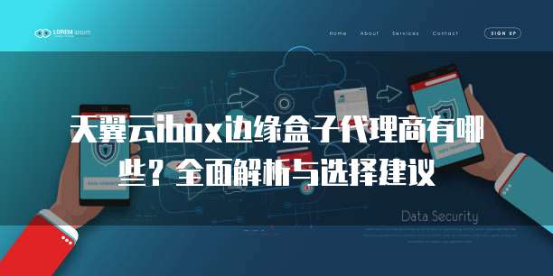 天翼云ibox边缘盒子代理商有哪些?全面解析与选择建议
