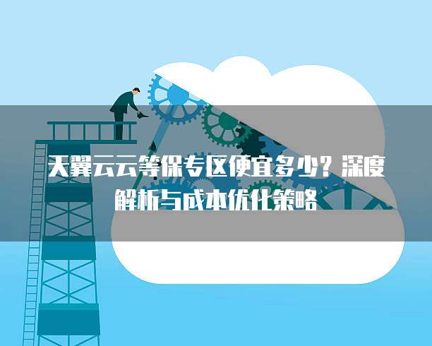 天翼云云等保专区便宜多少?深度解析与成本优化策略