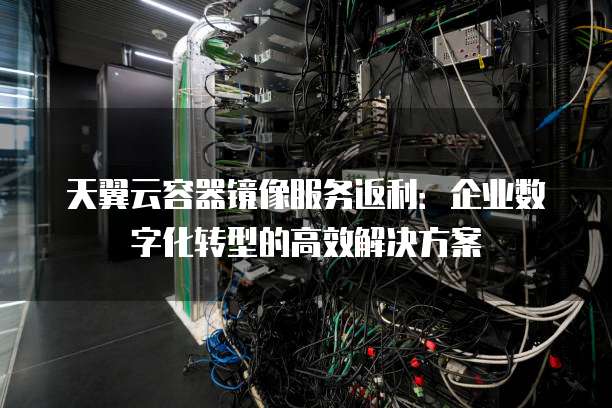 天翼云容器镜像服务返利:企业数字化转型的高效解决方案