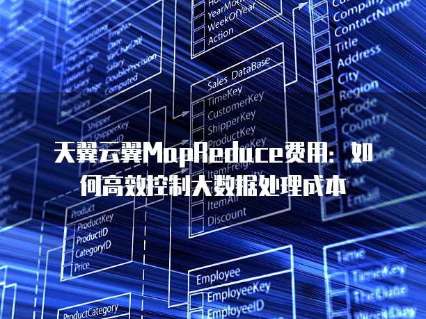 天翼云翼MapReduce费用:如何高效控制大数据处理成本