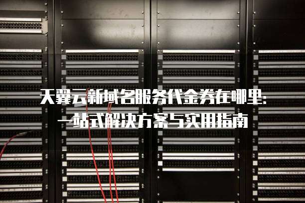 天翼云新域名服务代金券在哪里:一站式解决方案与实用指南