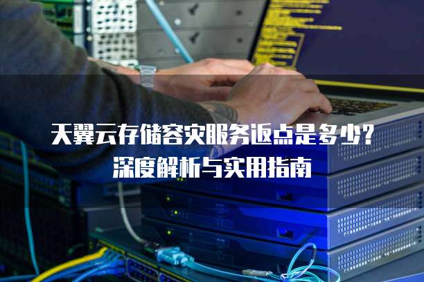 天翼云存储容灾服务返点是多少?深度解析与实用指南