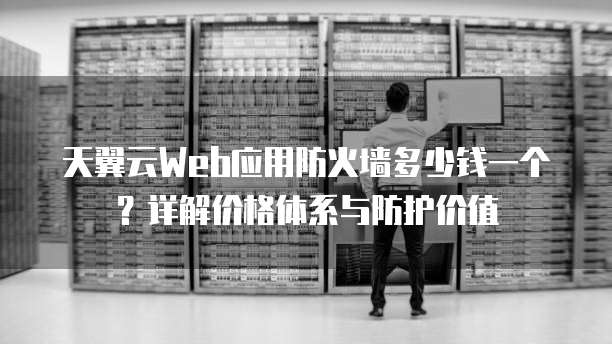 天翼云Web应用防火墙多少钱一个?详解价格体系与防护价值