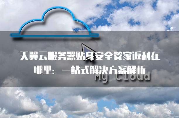 天翼云服务器贴身安全管家返利在哪里:一站式解决方案解析