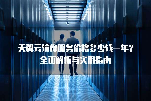 天翼云镜像服务价格多少钱一年?全面解析与实用指南