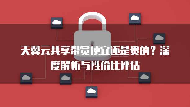 天翼云共享带宽便宜还是贵的？深度解析与性价比评估