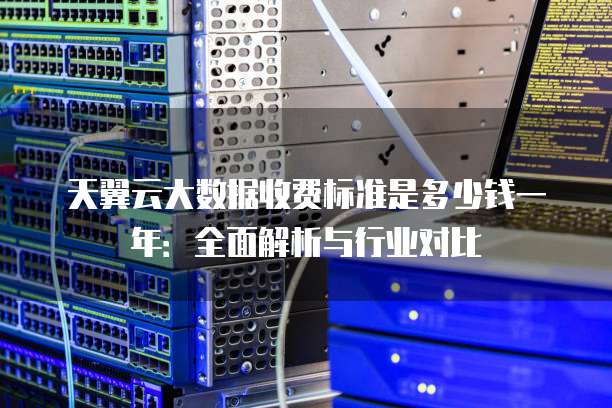天翼云大数据收费标准是多少钱一年:全面解析与行业对比